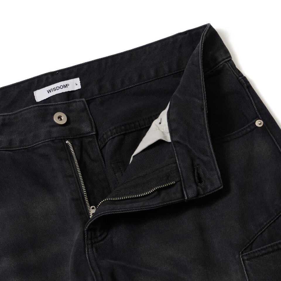 WDM1402-262 水洗丹寧長褲 VINTAGE LOOSE STRAIGHT JEANS
