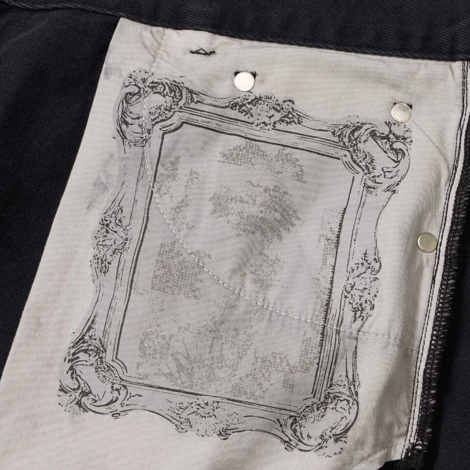 WDM1402-262 水洗丹寧長褲 VINTAGE LOOSE STRAIGHT JEANS