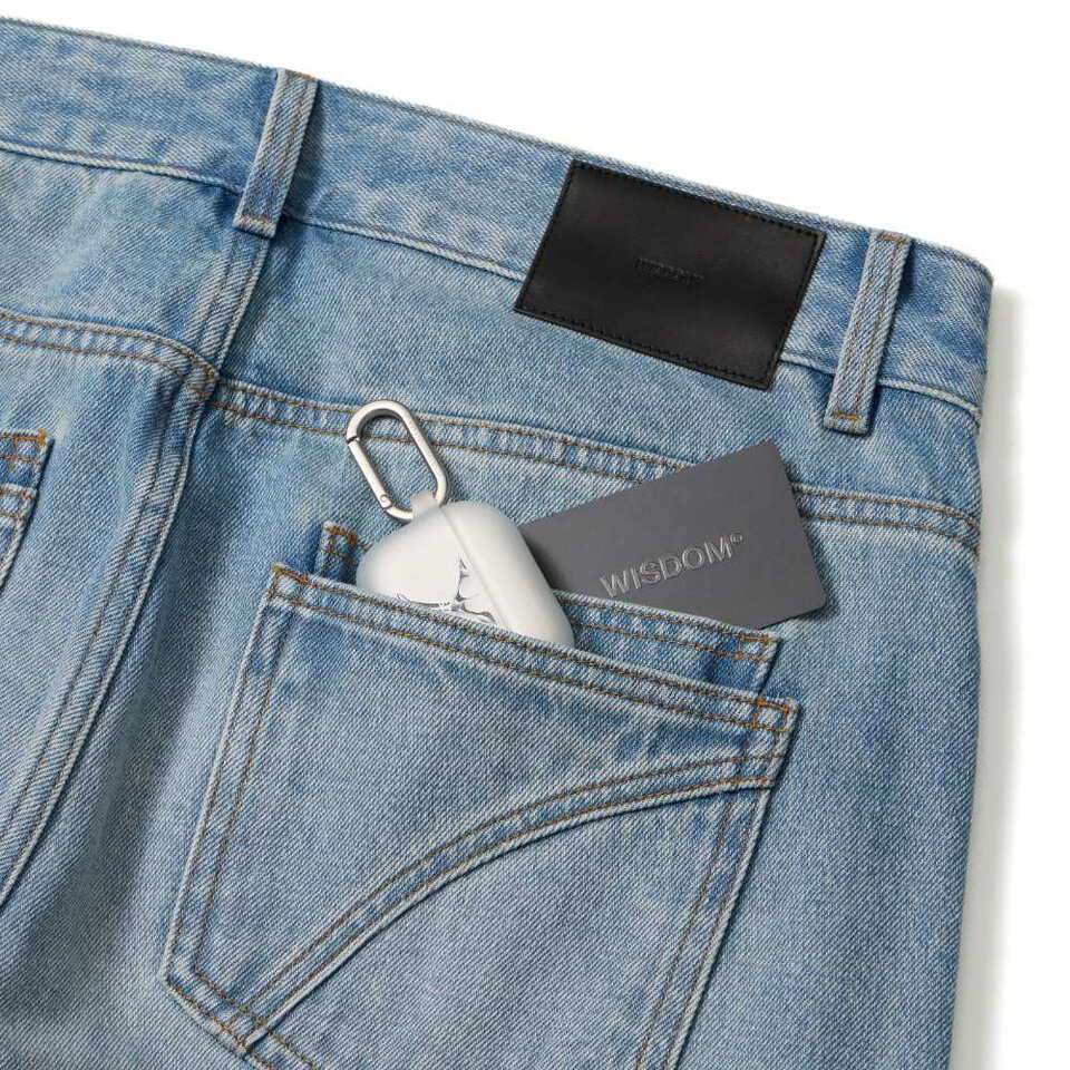 WDM1402-262 水洗丹寧長褲 VINTAGE LOOSE STRAIGHT JEANS