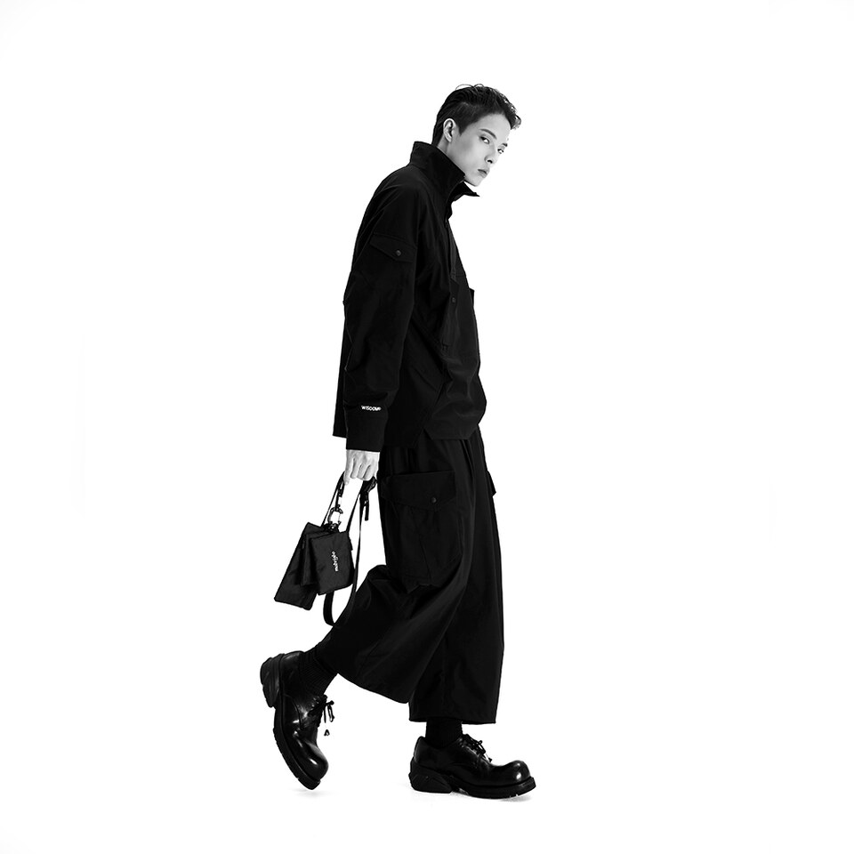 WISDOM x oqLiq 聯名長褲 WIDE PANTS