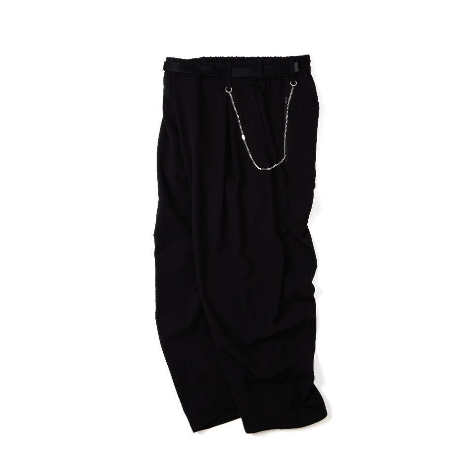 打褶長褲 PLEATED SCIMITAR PANTS