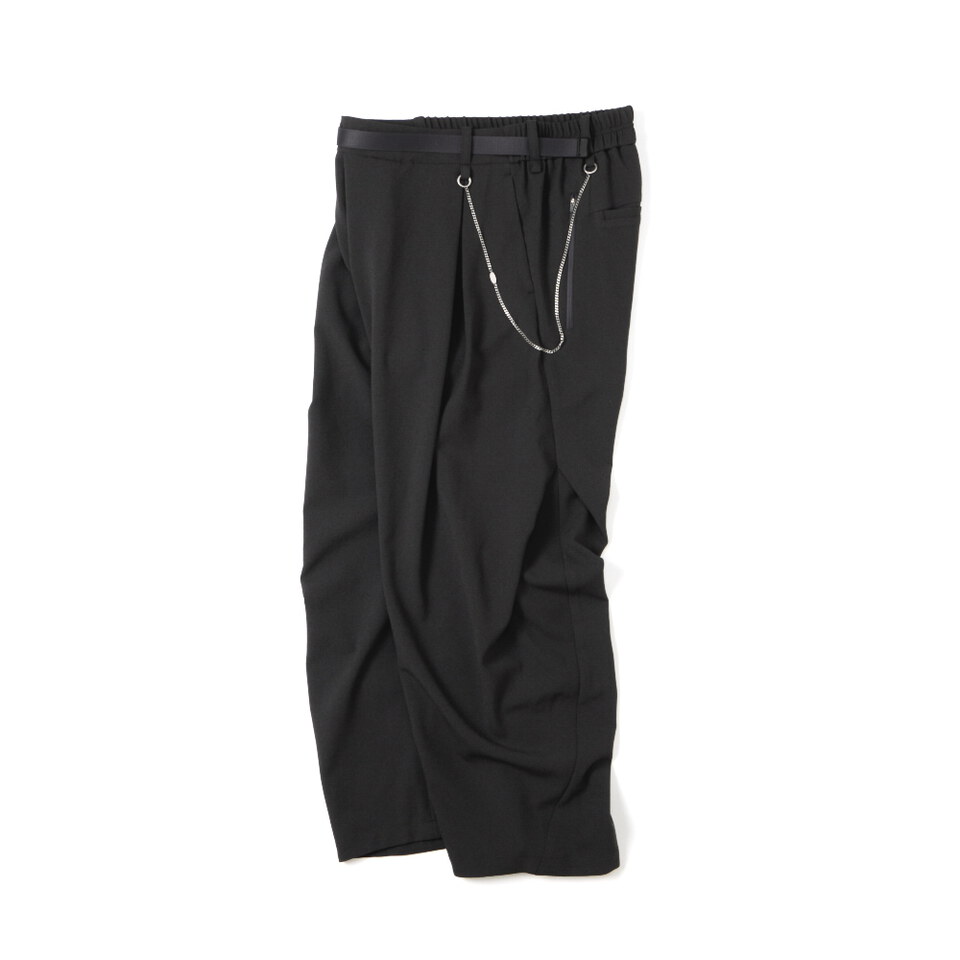 打褶長褲 PLEATED SCIMITAR PANTS