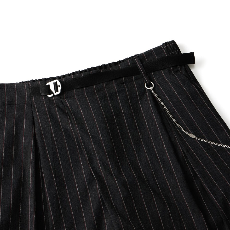 打褶長褲 PLEATED SCIMITAR PANTS