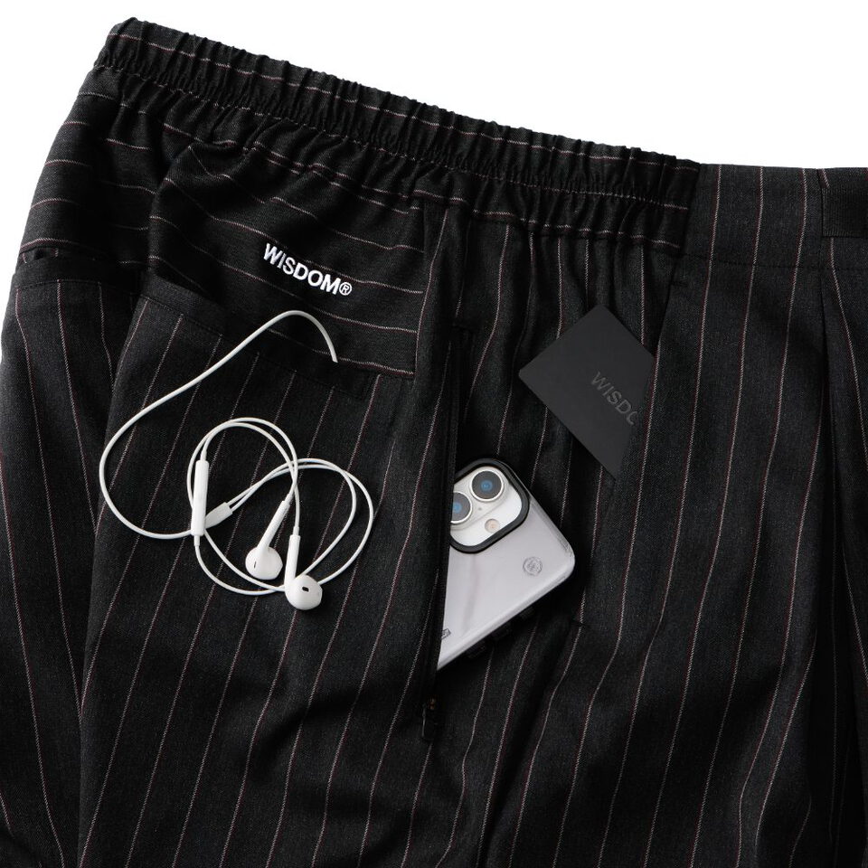 打褶長褲 PLEATED SCIMITAR PANTS
