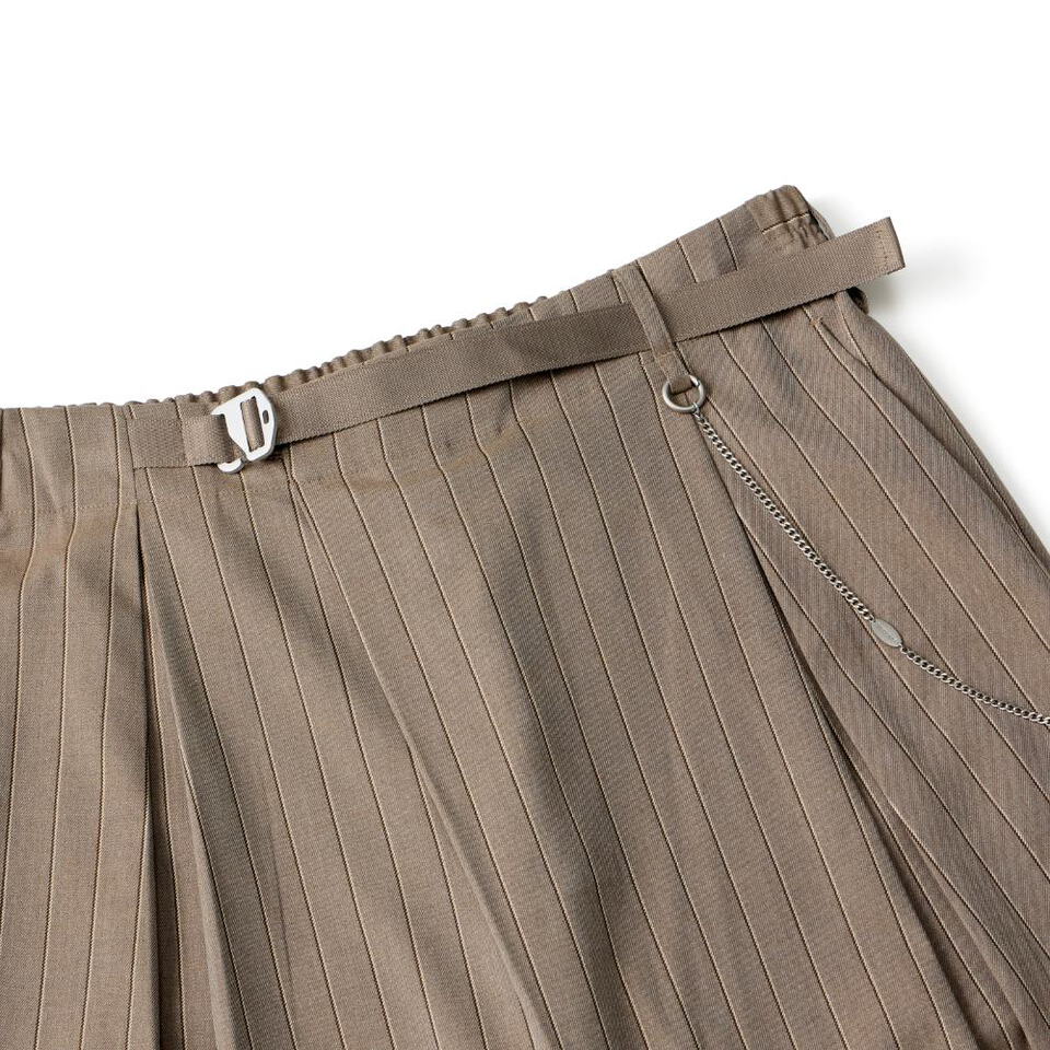 打褶長褲 PLEATED SCIMITAR PANTS