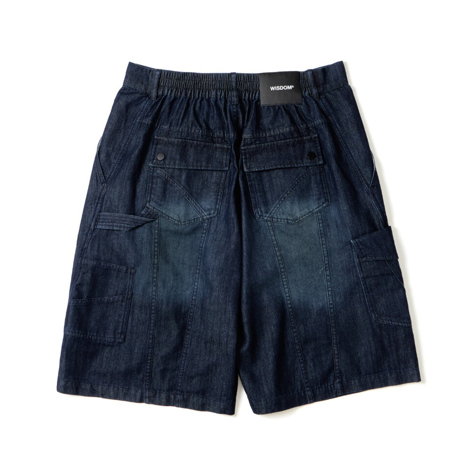WDM1738-262 水洗丹寧短褲 WISDOM WASHED DENIM SHORTS
