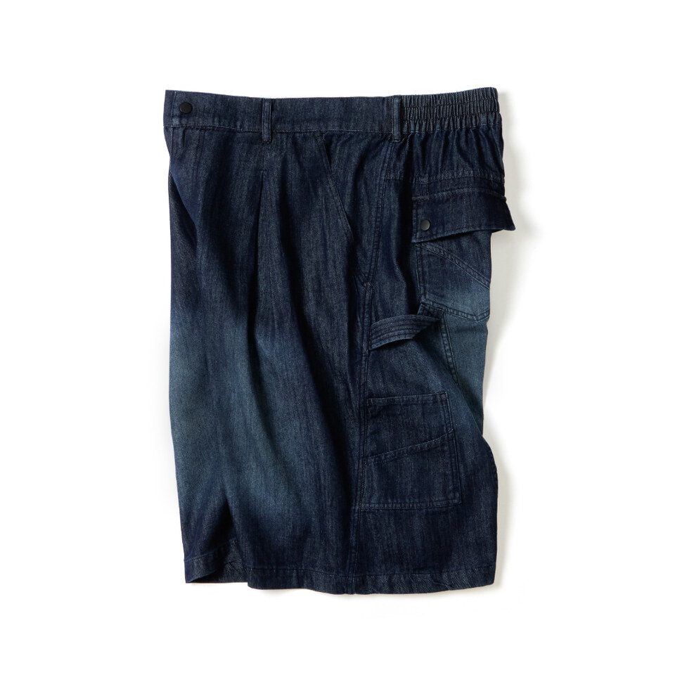 WDM1738-262 水洗丹寧短褲 WISDOM WASHED DENIM SHORTS