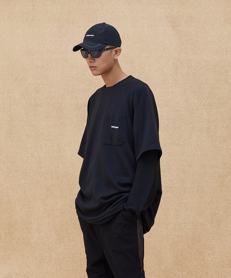 棒球帽 Embroidered Curve Splice Cap