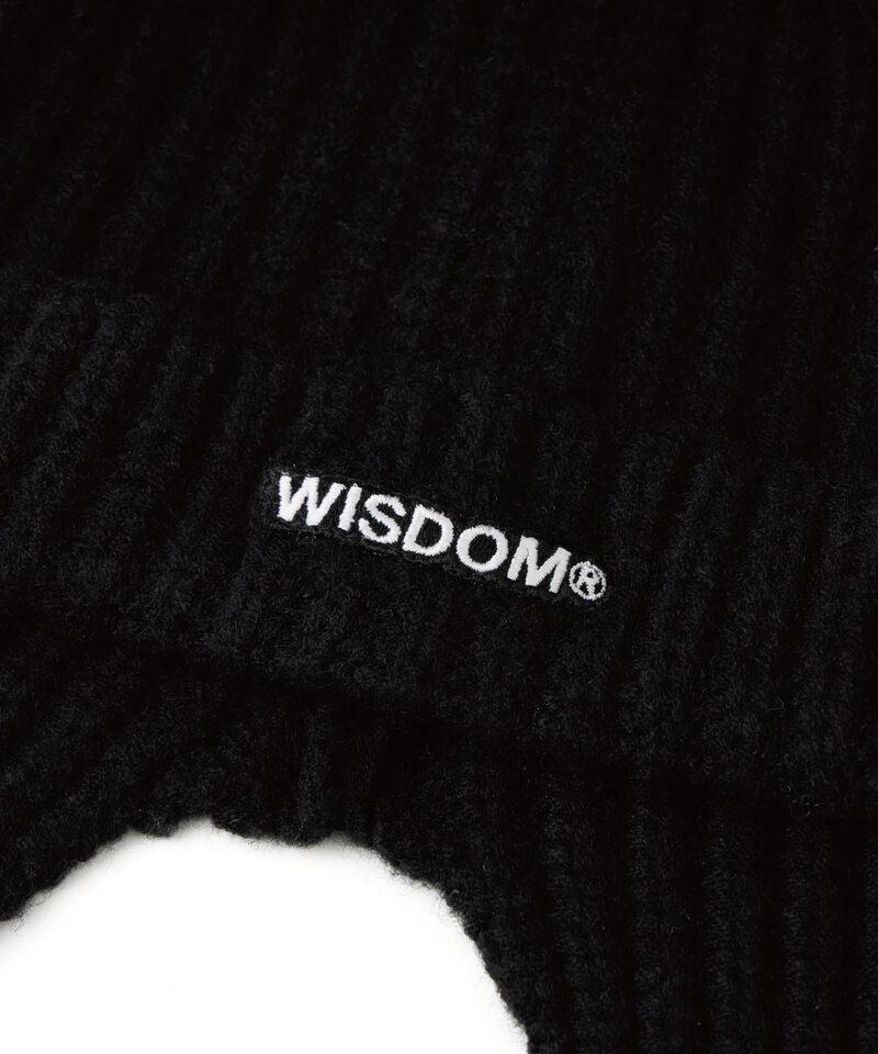 WISDOM 遮耳帽 EARFLAP BEANIE