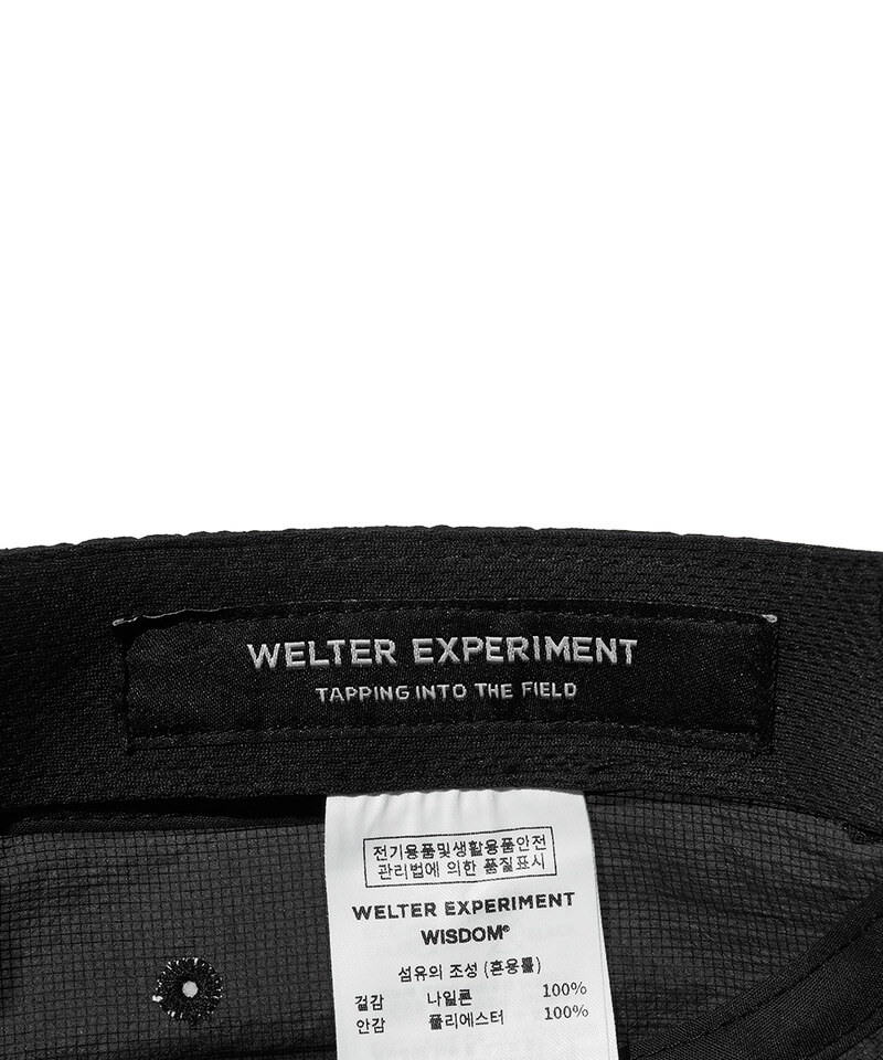 WISDOM X WELTER EXPERIMENT 聯名七分割帽 7-Paneled Cap