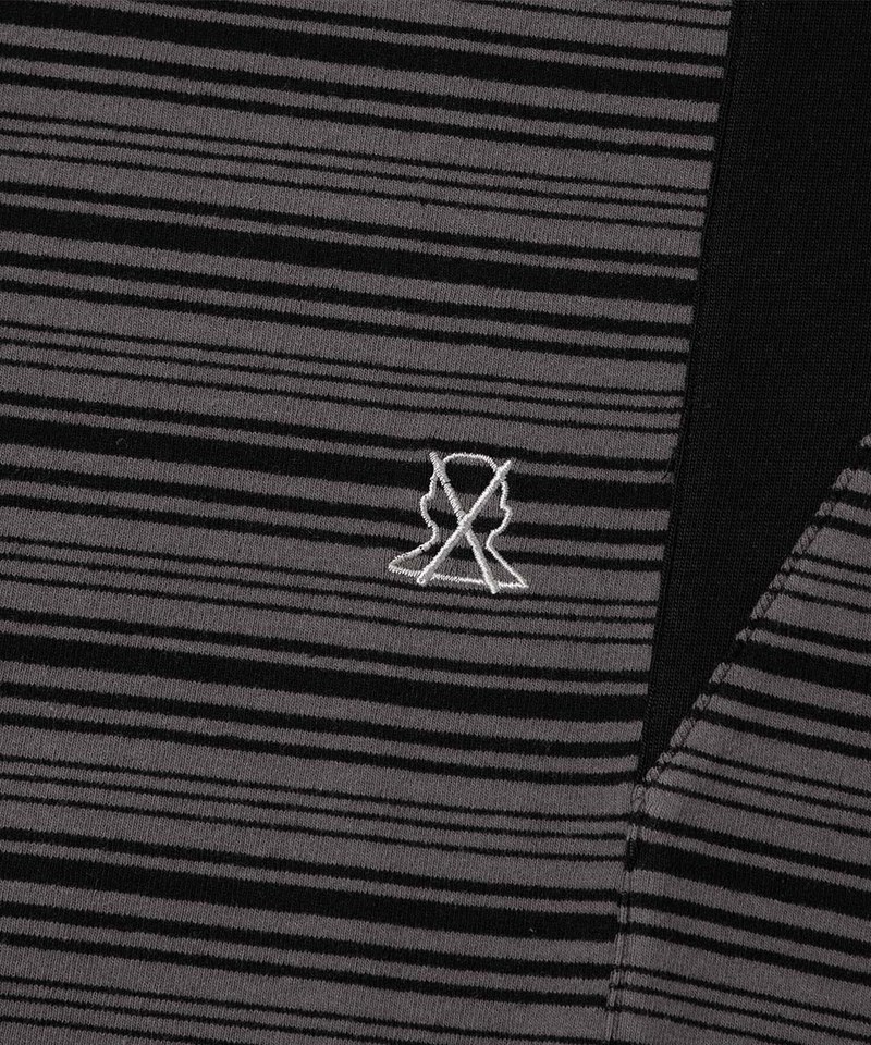 WOS0001-251 條紋上衣 6:33 MALACHITE SPLIT STRIPE TEE