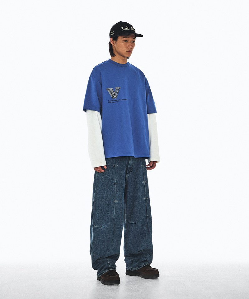 WOS0120-251 圖像設計短TEE 3:41 STARBURSTER W-DEFINITION TEE