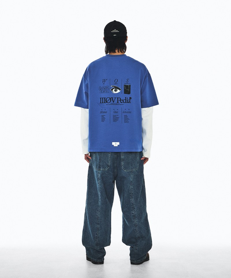 WOS0120-251 圖像設計短TEE 3:41 STARBURSTER W-DEFINITION TEE