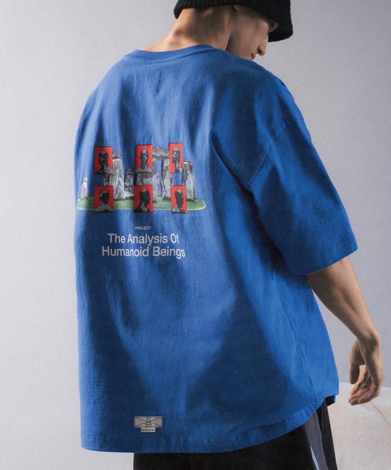 人像拼圖印花TEE 4:44