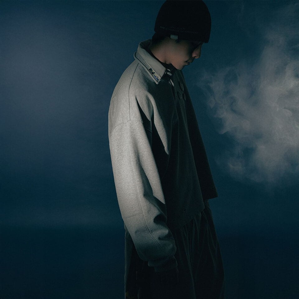 WOS0130-261 針織 Polo 上衣 W10S DMG POLO SWEATER