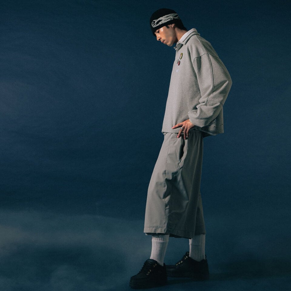 WOS0130-261 針織 Polo 上衣 W10S DMG POLO SWEATER