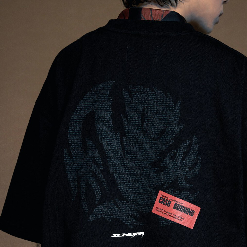 WOS0140-262 WALL OF SOUND X ZENBO 聯名圖像短TEE