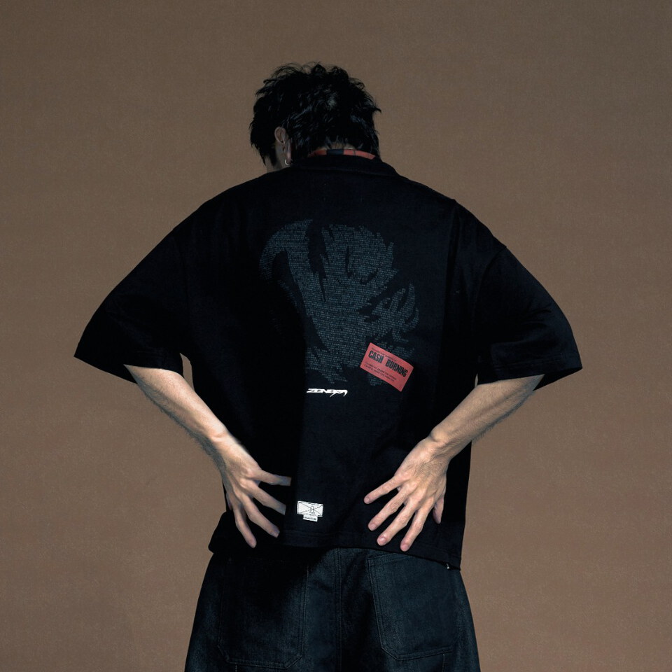 WOS0140-262 WALL OF SOUND X ZENBO 聯名圖像短TEE