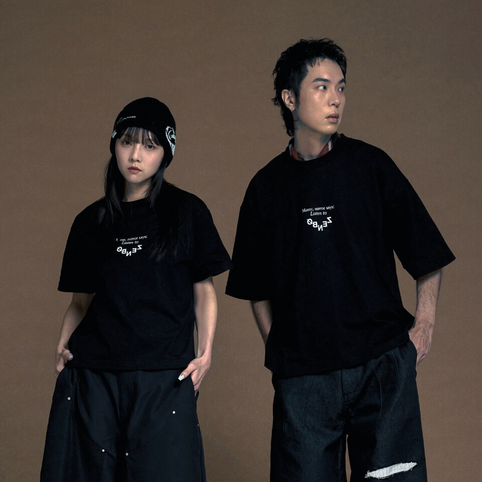 WOS0140-262 WALL OF SOUND X ZENBO 聯名圖像短TEE