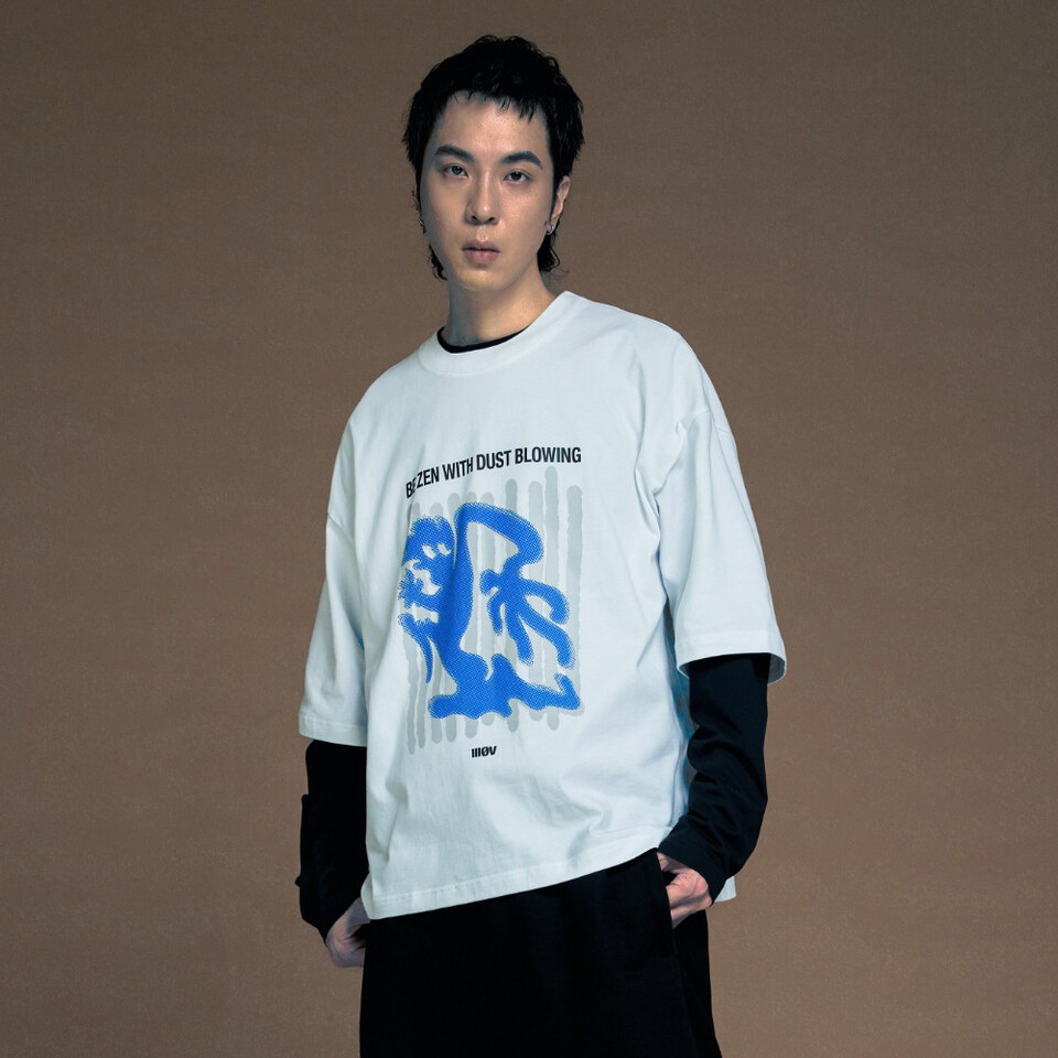 WOS0141-262 WALL OF SOUND X ZENBO 聯名圖像短TEE