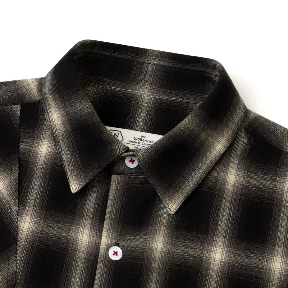 WOS0212-261 雙層袖格紋襯衫 2 10 LINOLEUM CHECK SHELTER SHIRT
