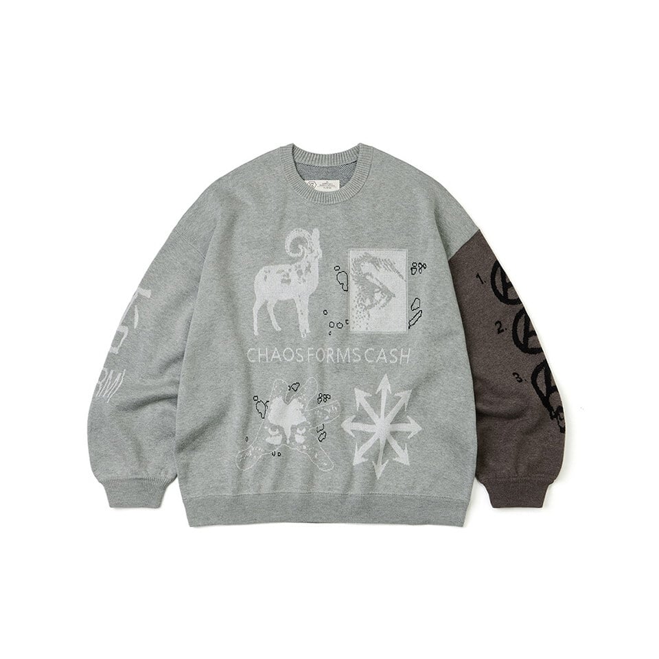 WOS0303-252 針織毛衣 2:50 MIRAGE 5-3X JACQUARD SWEATER