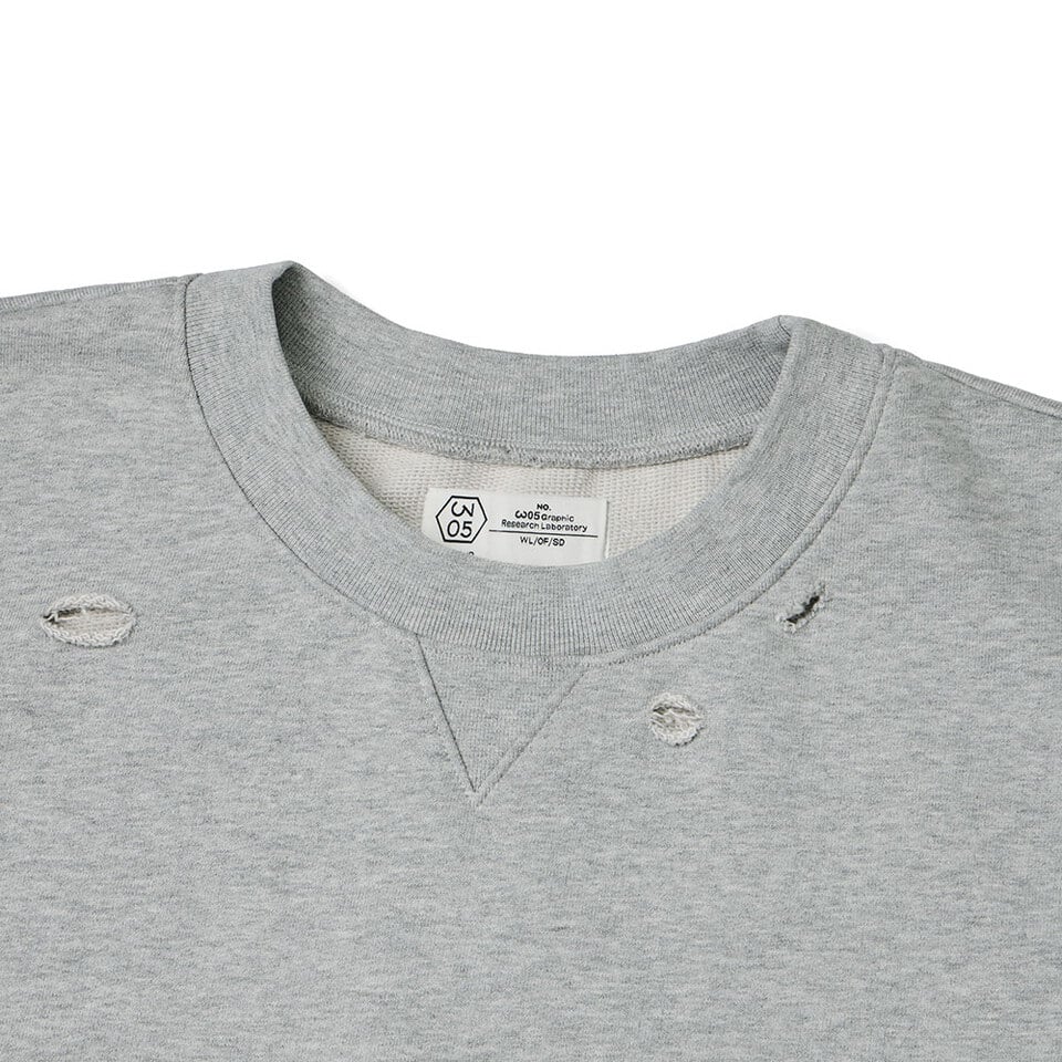 WOS0304-252 圖像上衣 2 46 MACHINES DMG CREWNECK SWEATER