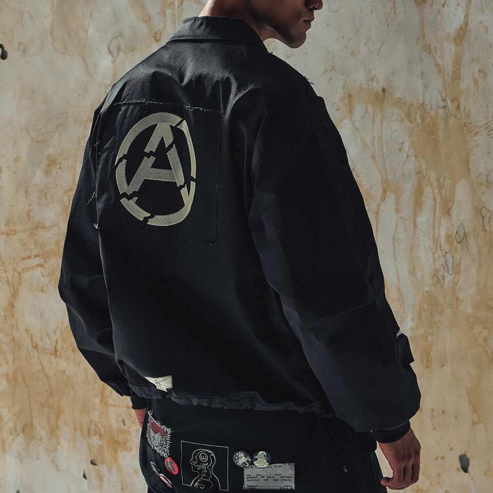 切割工裝外套 3 25 CHEAPSKATES  SLASHED WORK JACKET