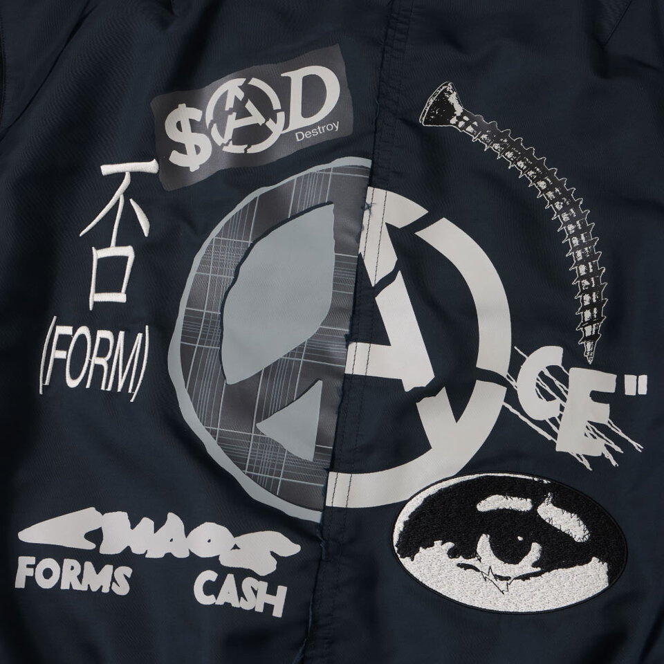 WOS1105-261 圖像飛行外套 W10S FORM RIDER FLIGHT JACKET