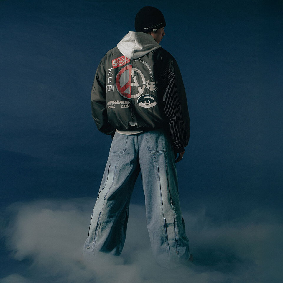 WOS1105-261 圖像飛行外套 W10S FORM RIDER FLIGHT JACKET