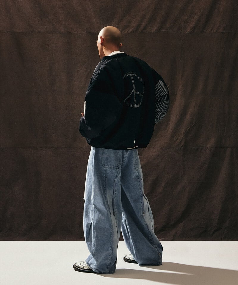 牛仔寬褲 Vampyr  Bondage Wide Denim