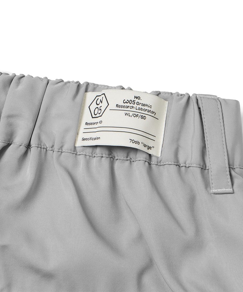 WOS1702-251 拼接七分短褲 3:20 TEENAGER TOOTH-SPLICING BAGGY SHORTS