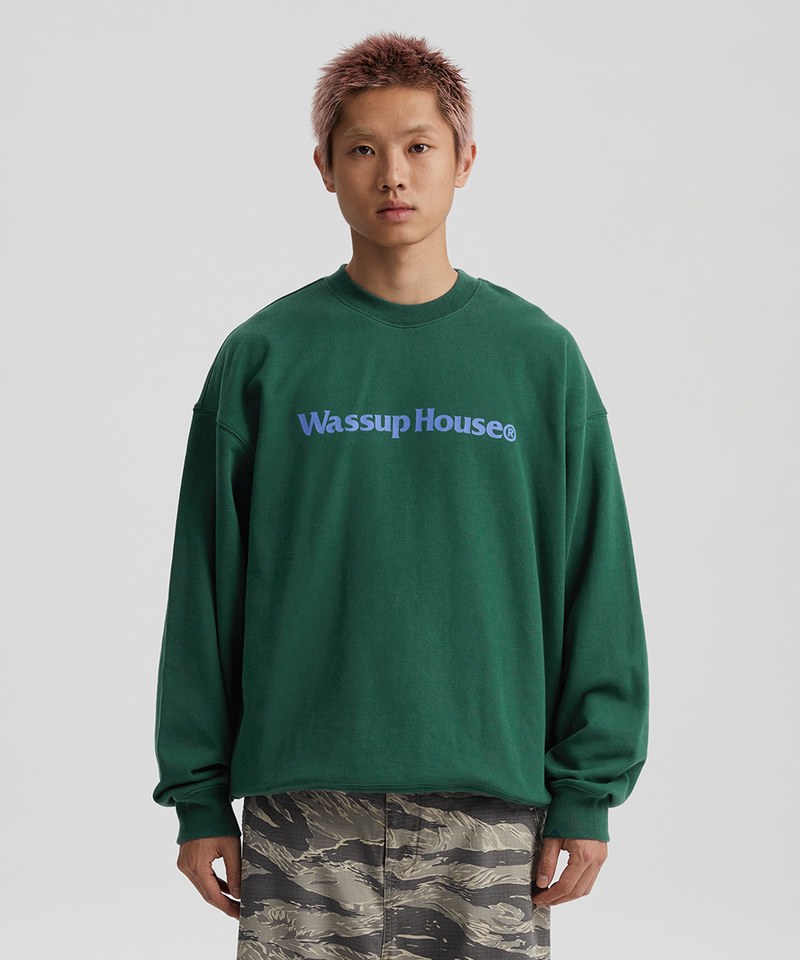 logo圓領大學Tee One Line Logo Sweatshirt