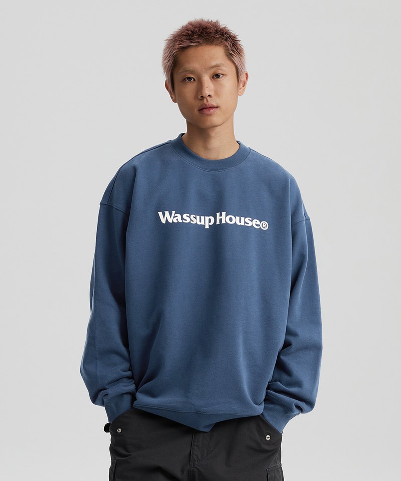 logo圓領大學Tee One Line Logo Sweatshirt