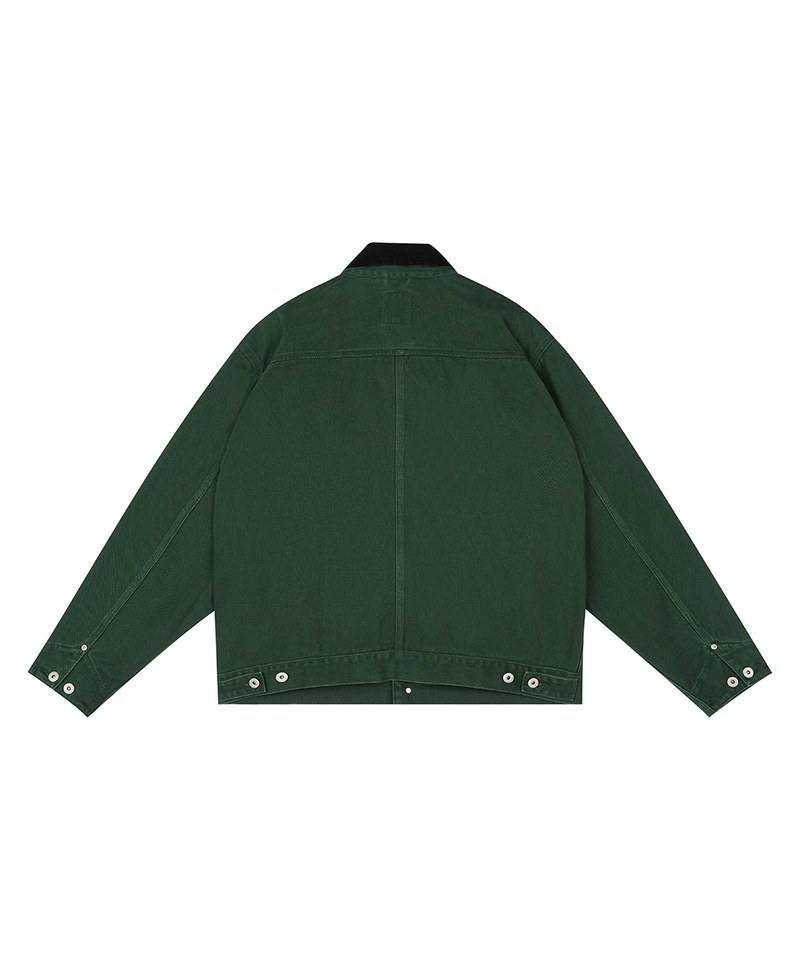 水洗做舊工裝夾克 Basic Detroit Jacket