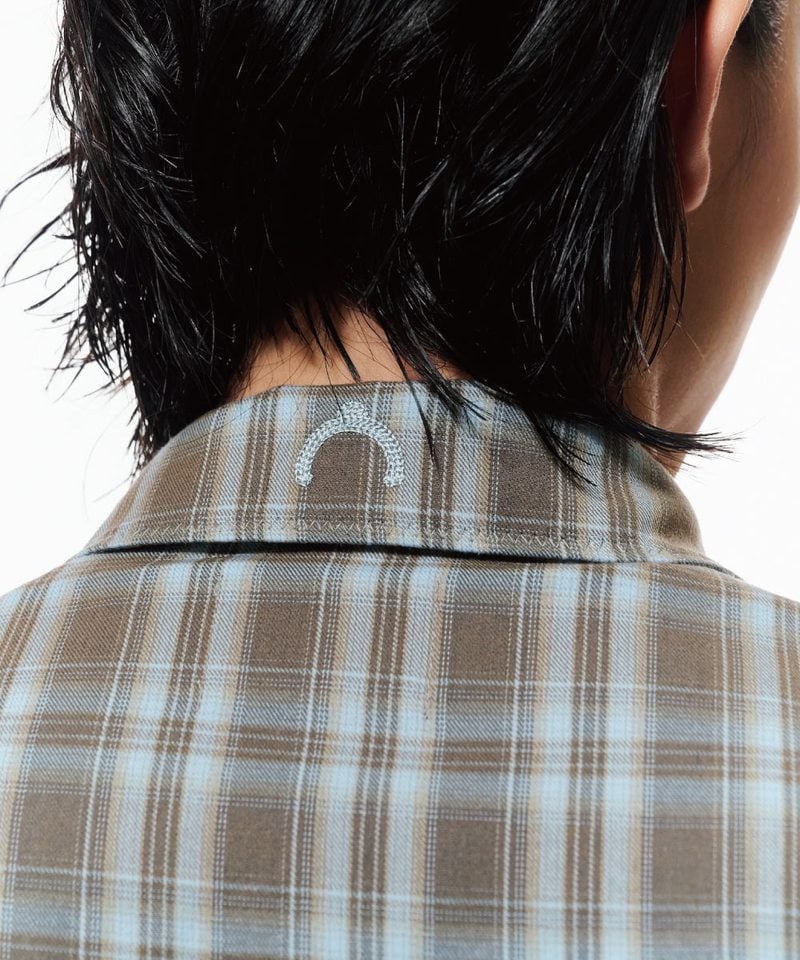 格紋短袖襯衫 Cuban Collar Shirt