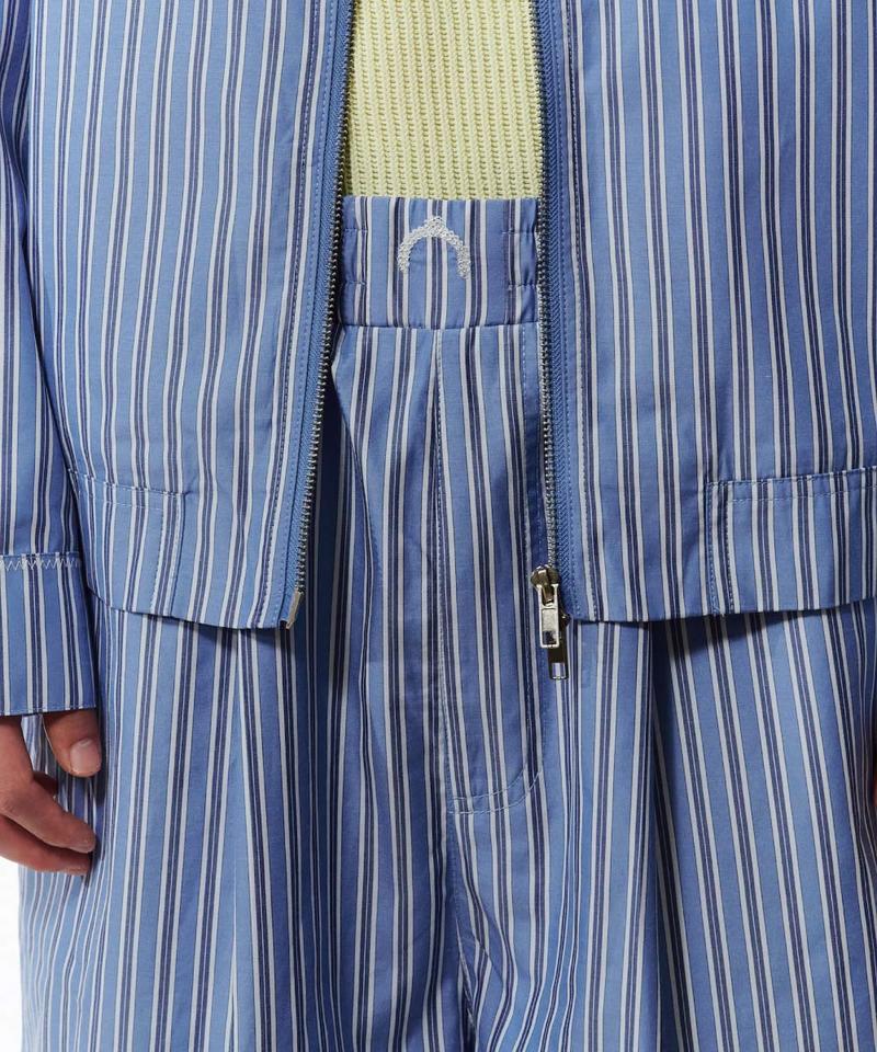 WTNC9905-252 條紋七分褲 Jorts