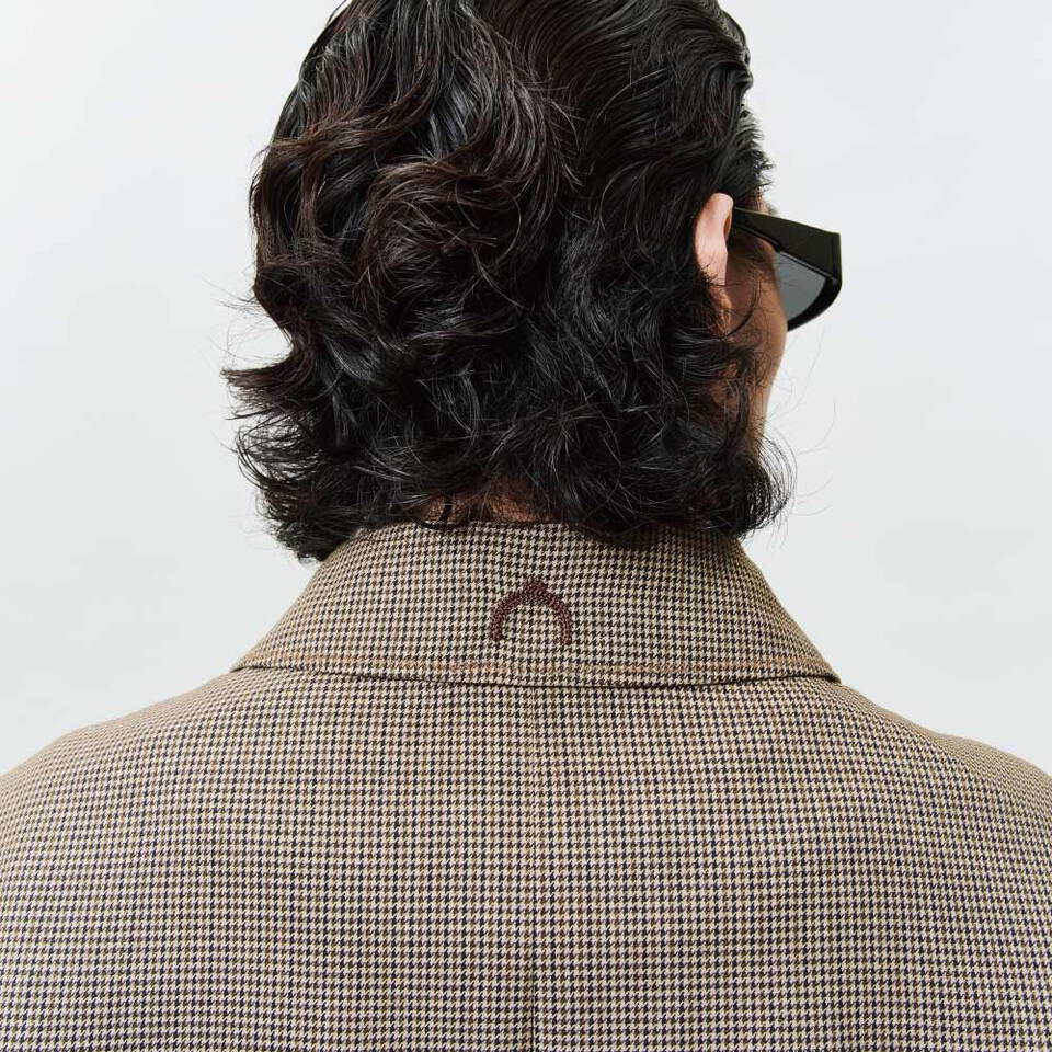 千鳥紋短外套