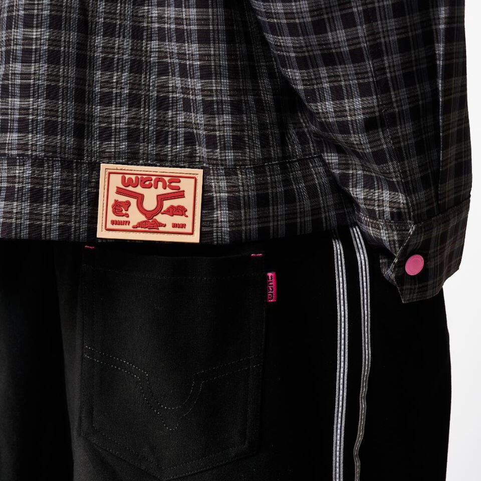 格紋拉鍊外套 PLAID ZIP JACKET