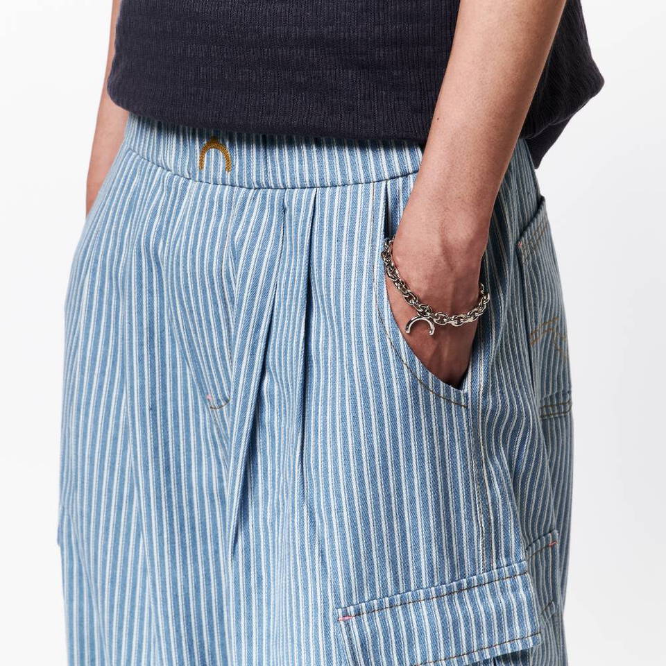 條紋工裝褲 STRIPED CARGO PANTS