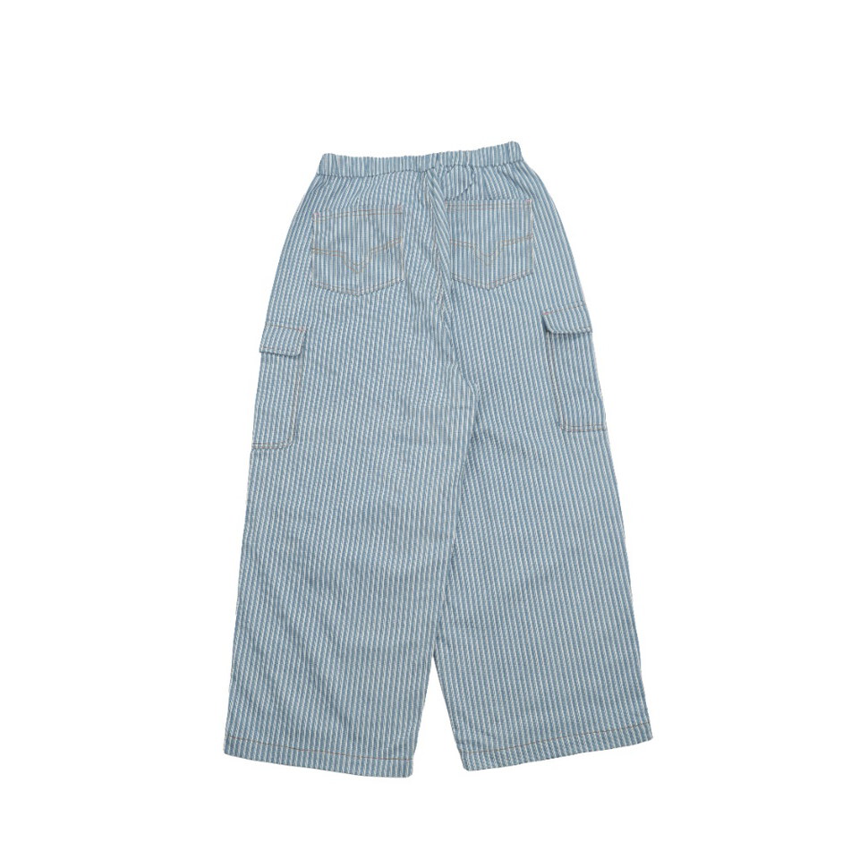 條紋工裝褲 STRIPED CARGO PANTS