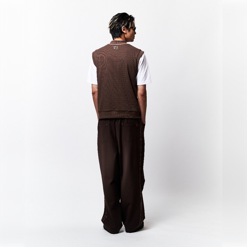 WTNC9947-262 滾邊背心 V NECK VEST