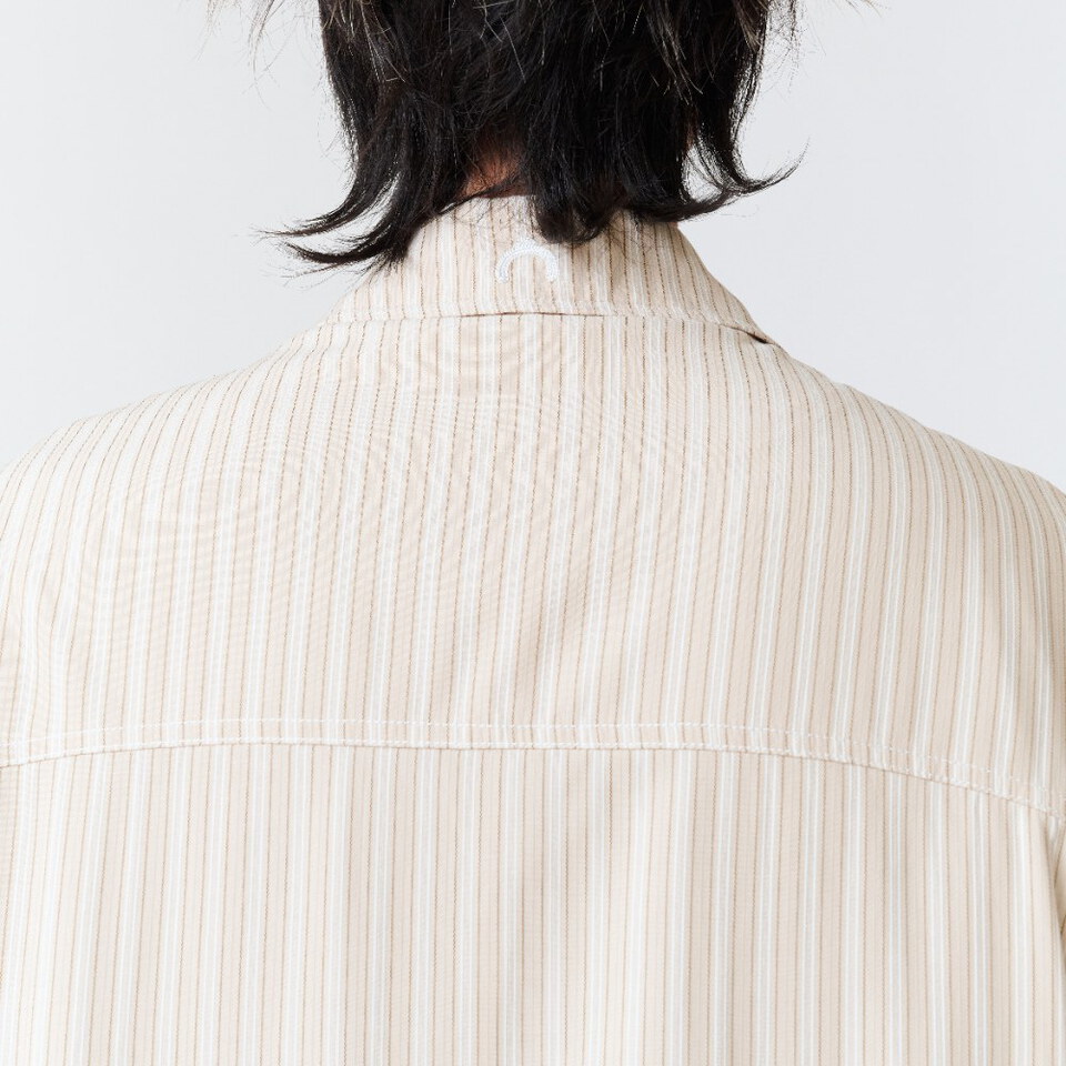 WTNC9954-262 條紋拉鍊外套 ZIP SHIRT JACKET