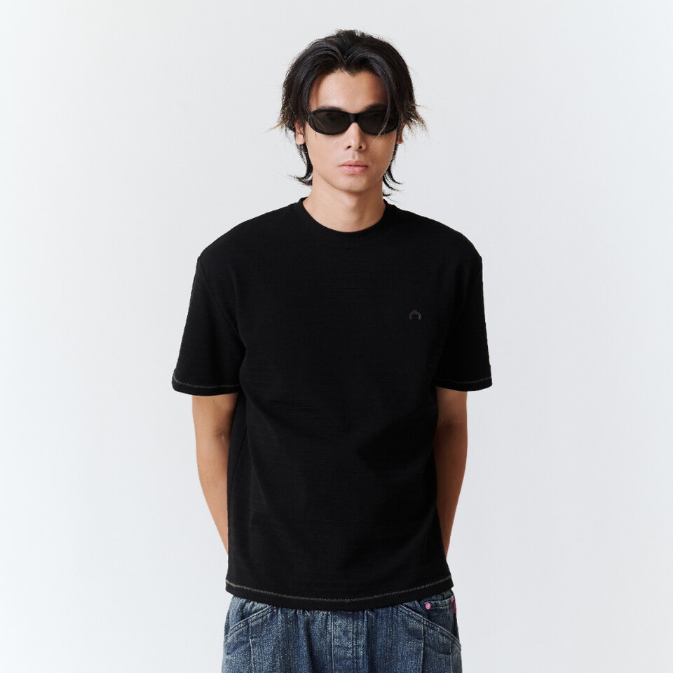 WTNC9955-262 條紋短TEE RIB TEE