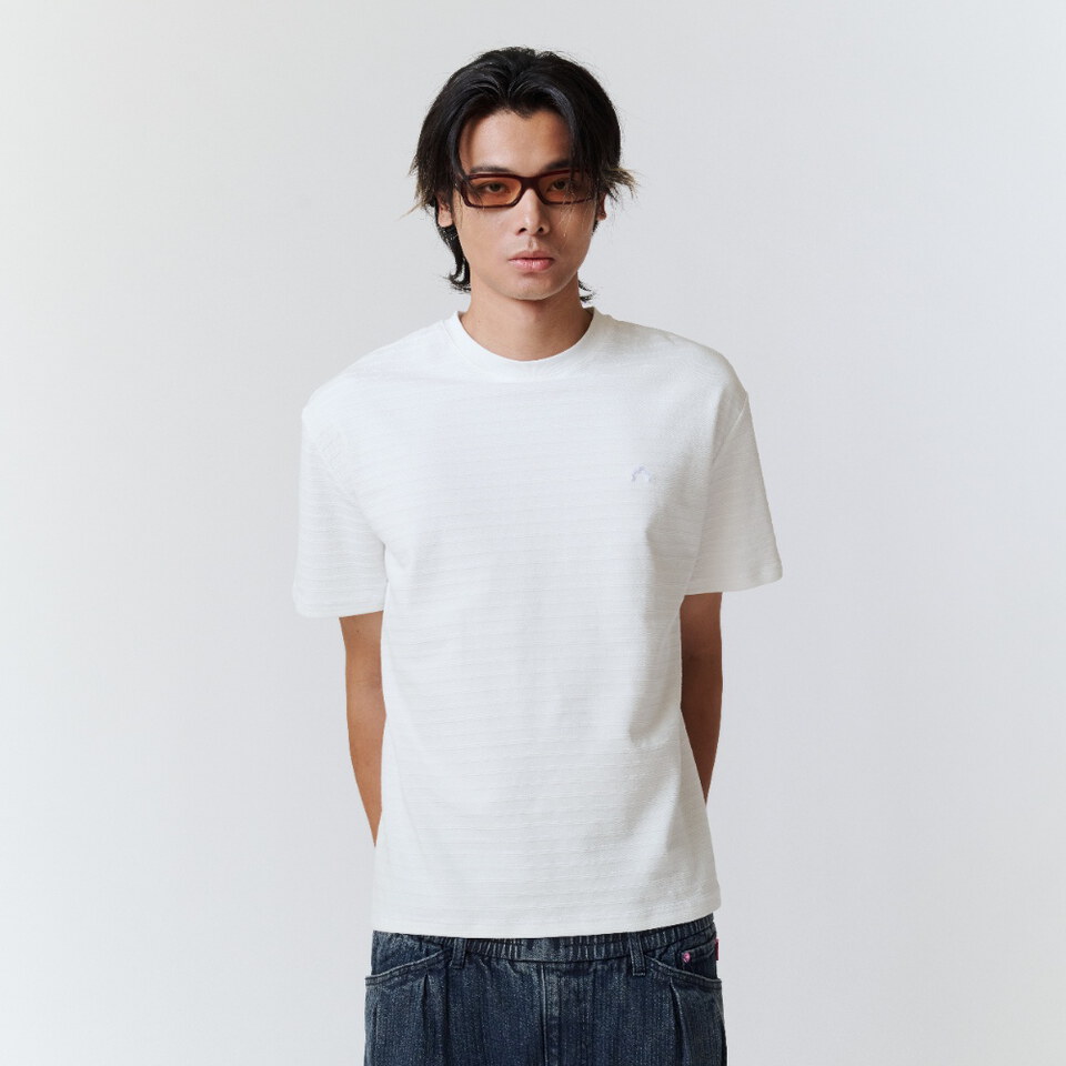 條紋短TEE RIB TEE