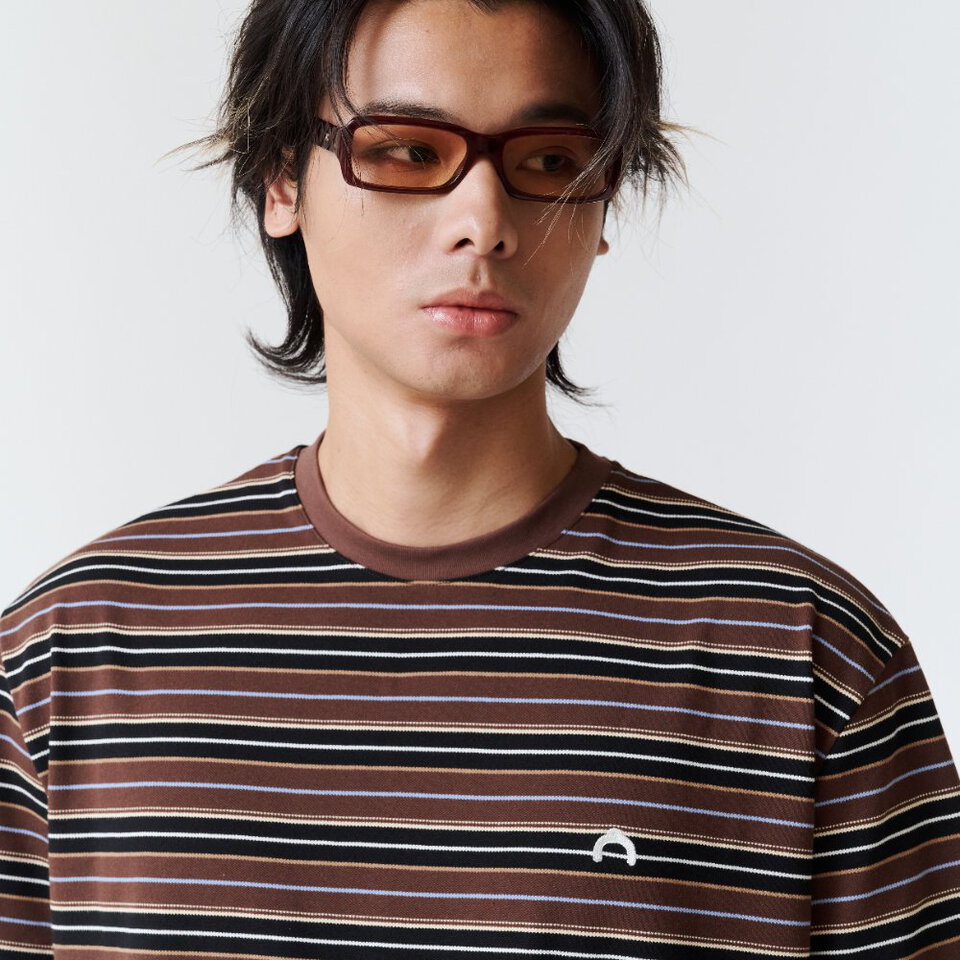 WTNC9956-262 條紋短TEE STRIPED TEE