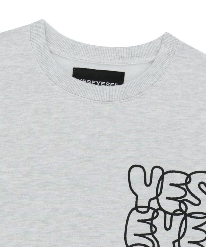 YES0103-252 大學TEE C-Logo Sweatshirt