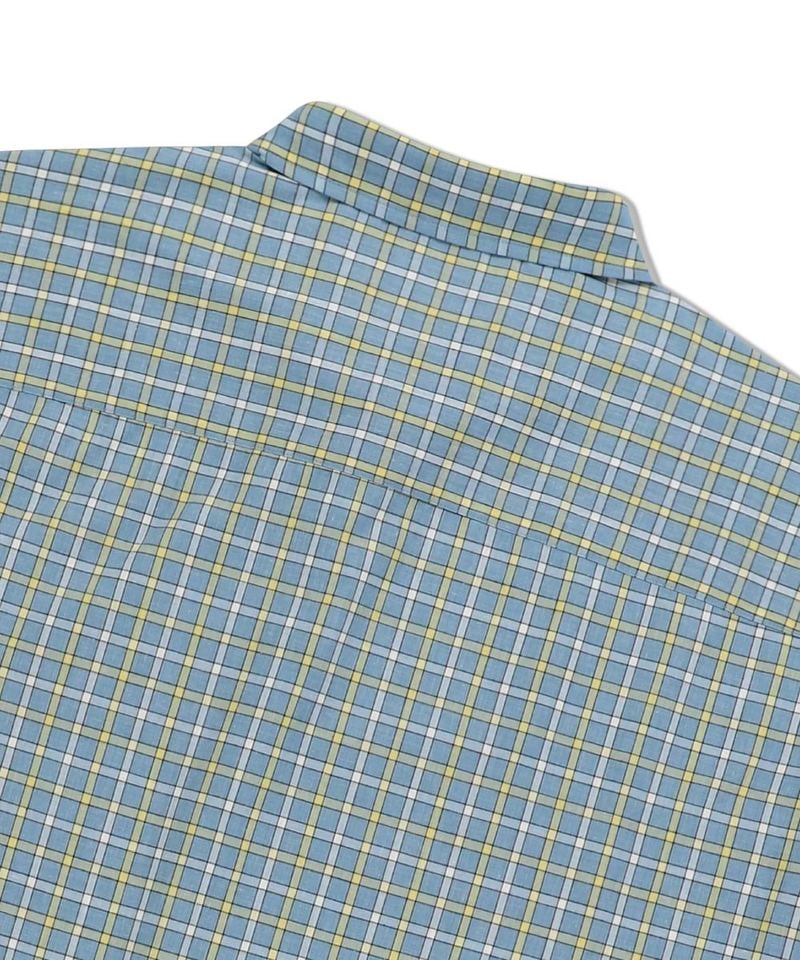 Logo格紋短袖襯衫 SN-Logo Short Sleeve Check Shirt