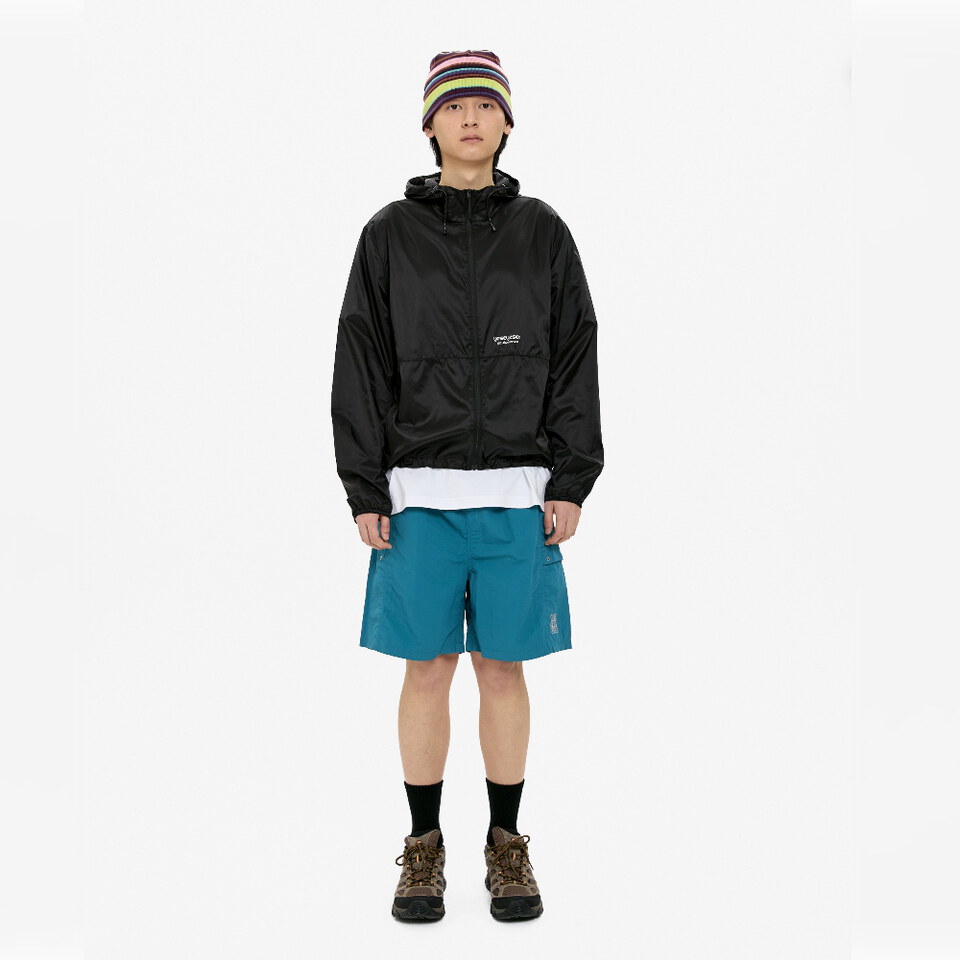 拼接尼龍短褲 Paneled Nylon Shorts