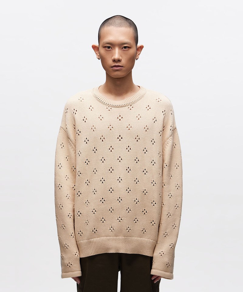 針織長袖上衣 Knit LS Sweater